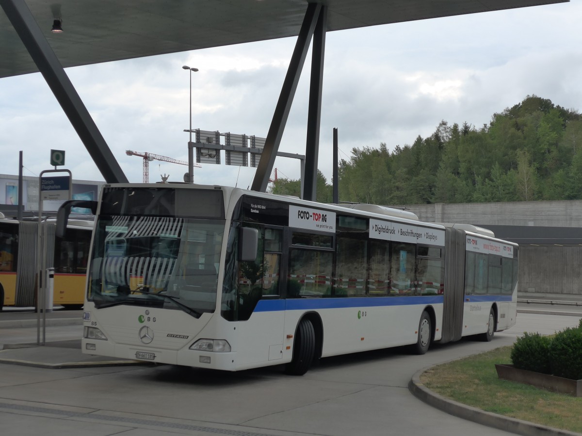 (163'316) - Welti-Furrer, Bassersdorf - Nr. 85/ZH 661'185 - Mercedes am 15. August 2015 in Zrich, Flughafen