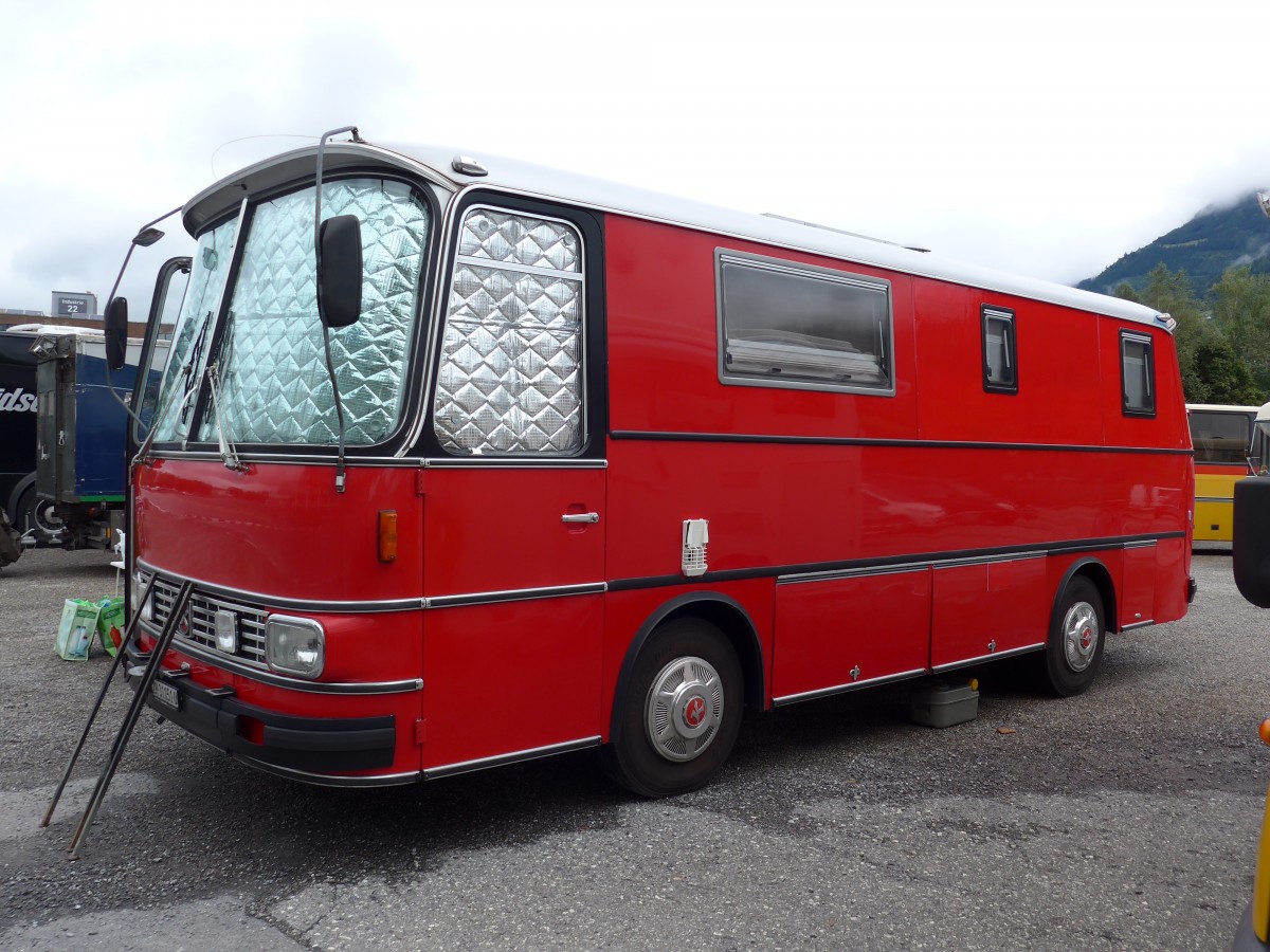 (163'567) - Aus der Schweiz: Beer, Obfelden - ZH 31'151 U - Setra am 16. August 2015 in Schaan, Wohnbustreffen