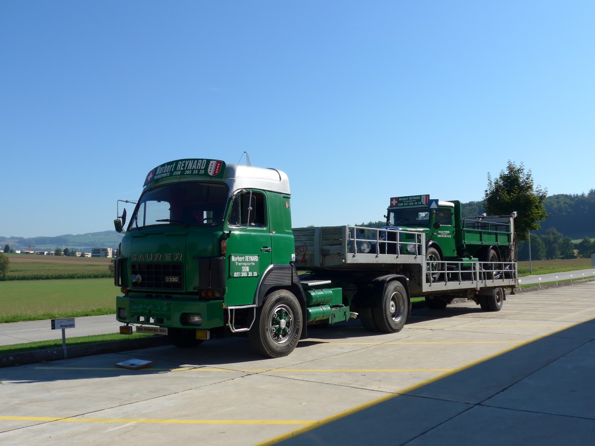 (163'926) - Reynard, Sion - Saurer am 29. August 2015 in Oberkirch, CAMPUS Sursee