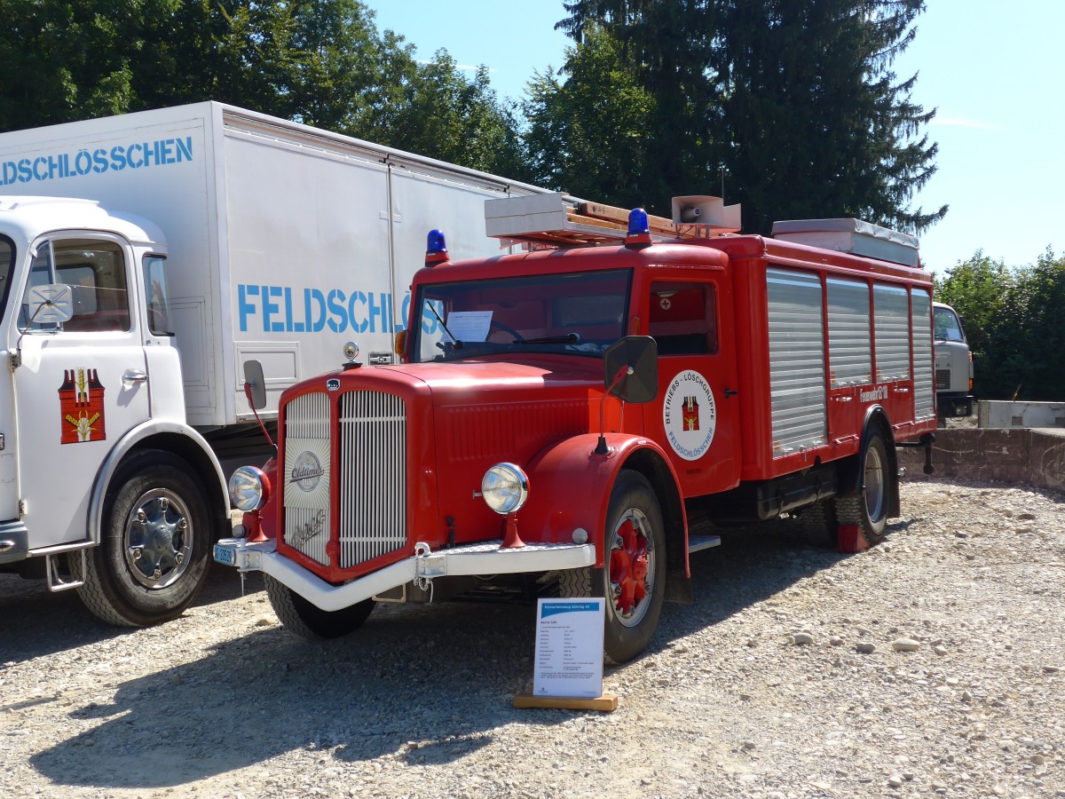 (164'051) - Feldschlsschen, Rheinfelden - AG 20'529 - Berna am 29. August 2015 in Oberkirch, CAMPUS Sursee