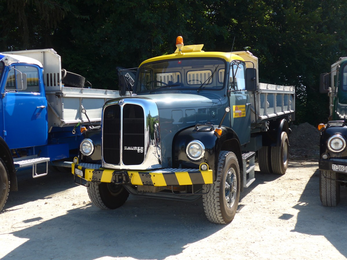 (164'058) - Dozza, Ksnacht - Nr. 3/GL 1273 - Saurer am 29. August 2015 in Oberkirch, CAMPUS Sursee