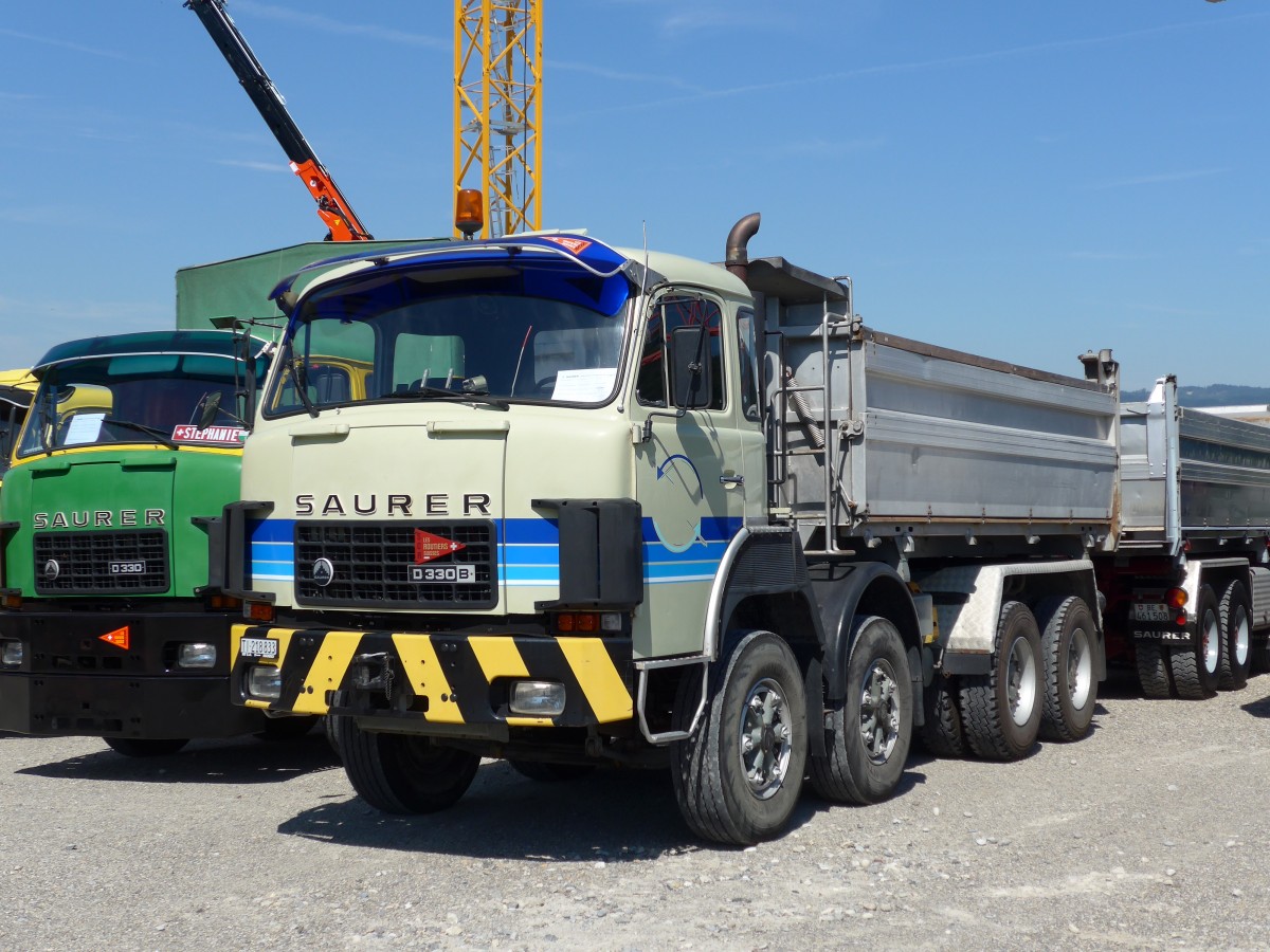 (164'187) - Saurer - TI 218'833 - am 29. August 2015 in Oberkirch, CAMPUS Sursee