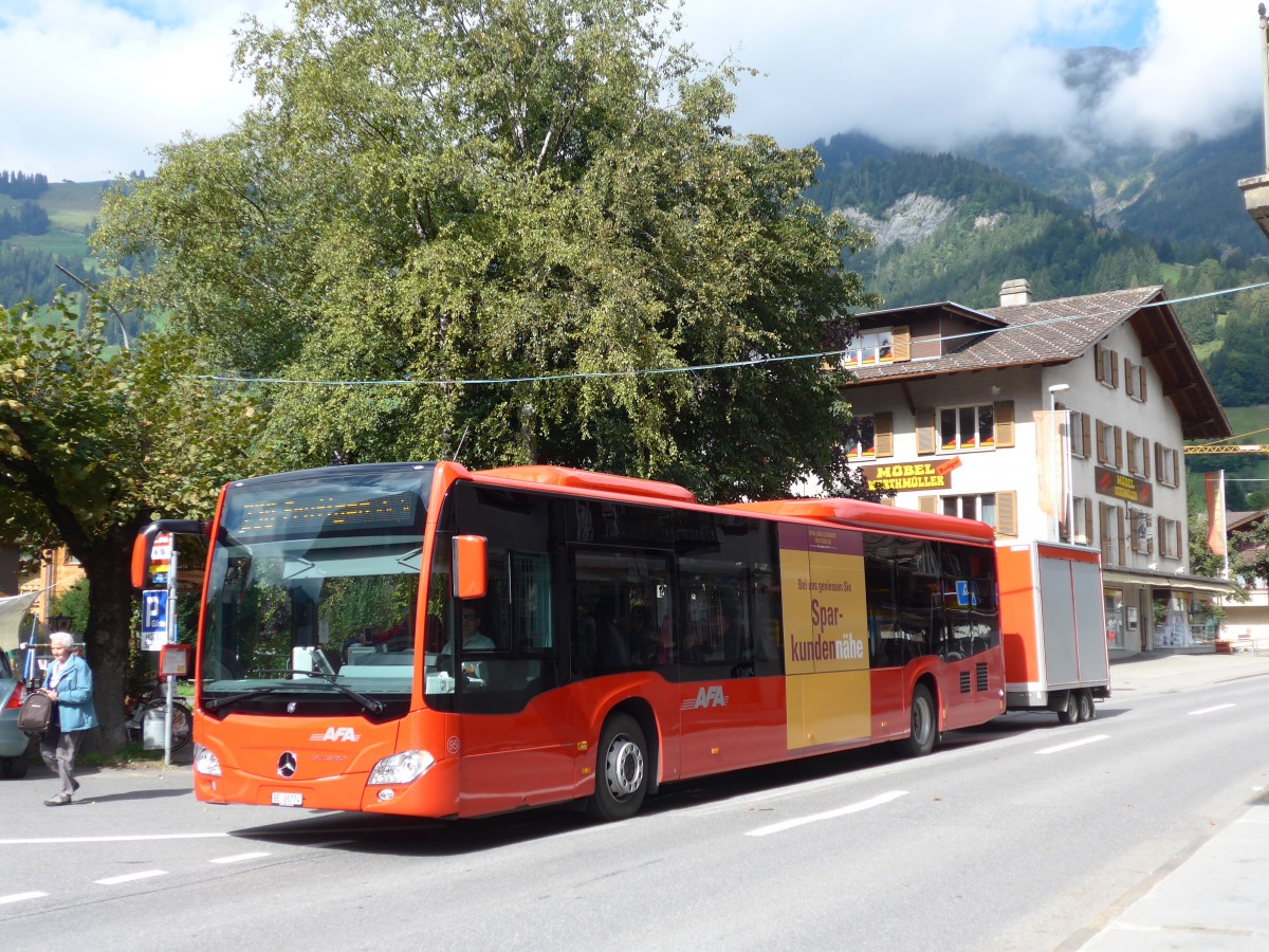 (164'418) - AFA Adelboden - Nr. 95/BE 26'774 - Mercedes am 6. September 2015 in Frutigen, Widi