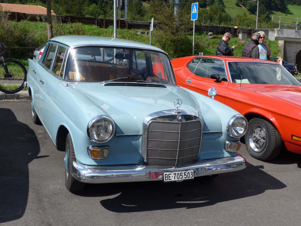 (164'442) - Mercedes - BE 705'503 - am 6. September 2015 in Reichenbach