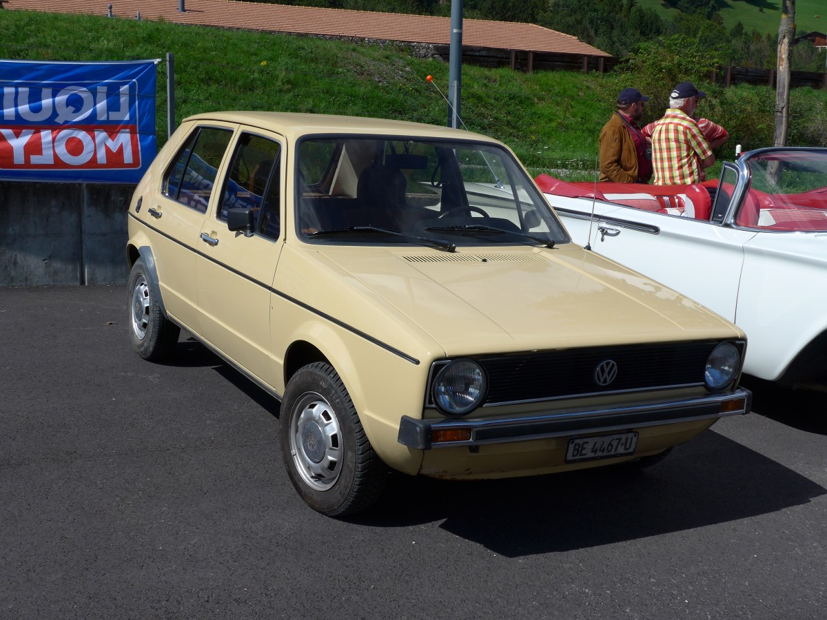(164'448) - Volkswagen - BE 4467 U - am 6. September 2015 in Reichenbach