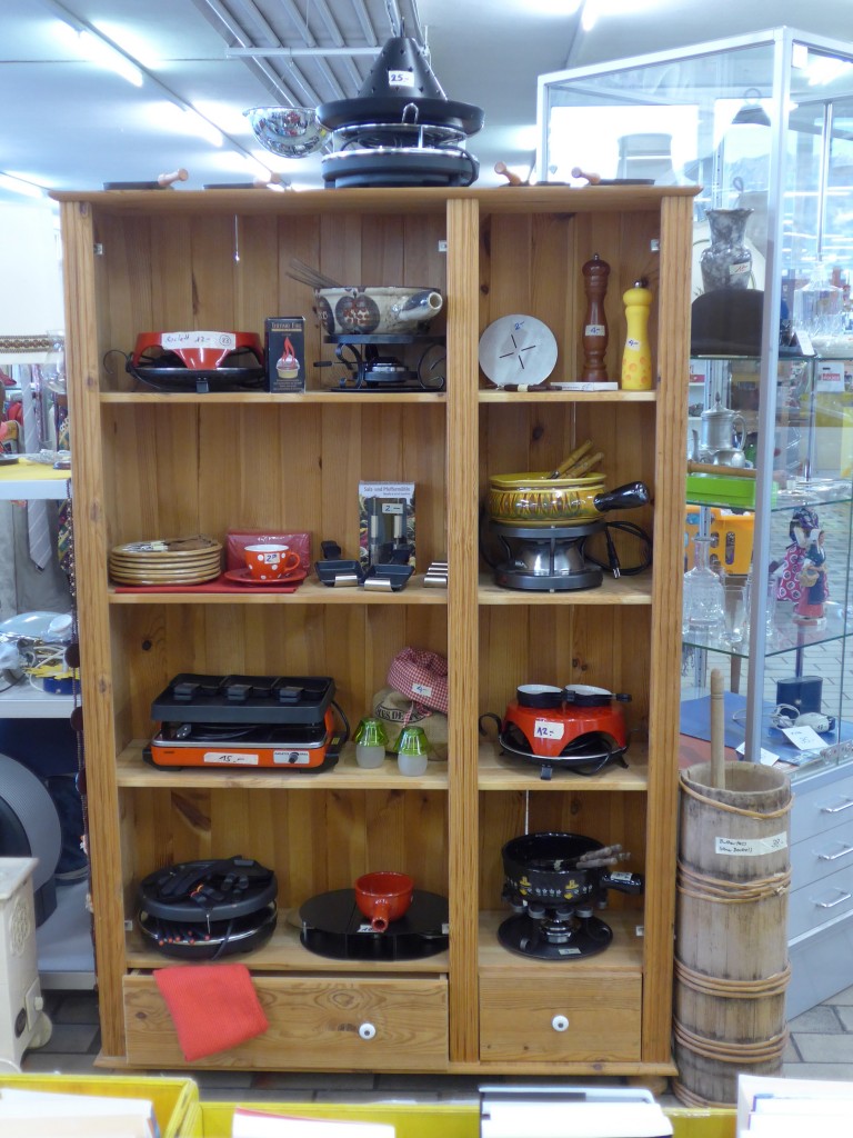 (164'570) - Verkaufsausstellung fr Fondue und Raclette am 12. September 2015 im BrockiShop
