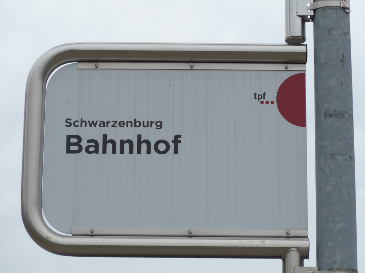 (164'672) - TPF-Haltestelle - Schwarzenburg, Bahnhof - am 13. September 2015