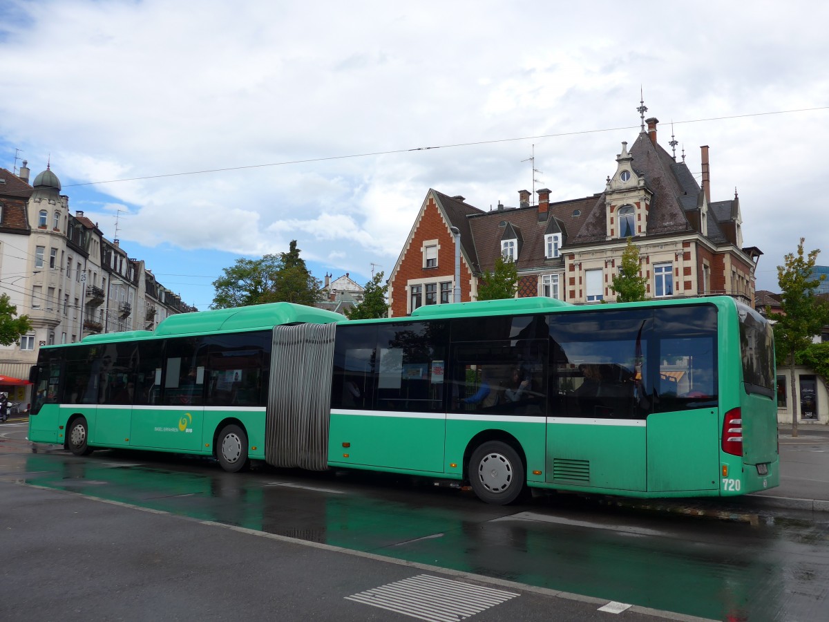 (164'730) - BVB Basel - Nr. 720/BS 6679 - Mercedes am 14. September 2015 in Basel, Wettsteinplatz