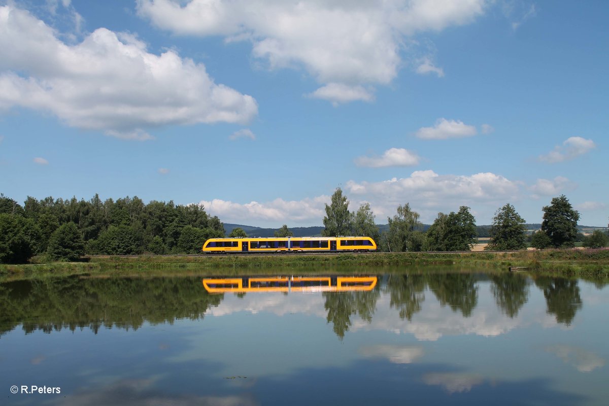 1648 212 als OPB 79721 Marktredwitz - Regensburg südlich von Wiesau. 19.07.16