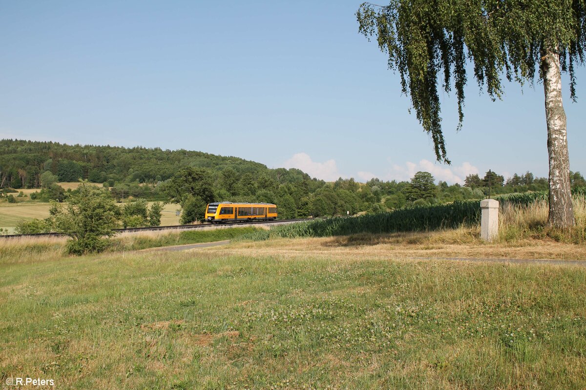 1648 703  Stadt Schwandorf  als RB23 79732 Regensburg - Marktredwitz bei Lengenfeld. 27.06.22