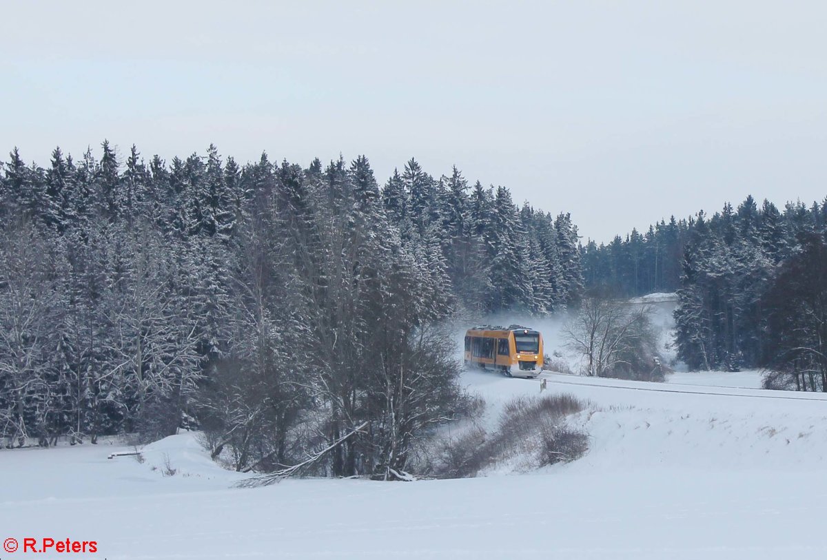 1648 706 als OPB 79721 Marktredwitz - Regensburg bei Oberteich. 17.01.17