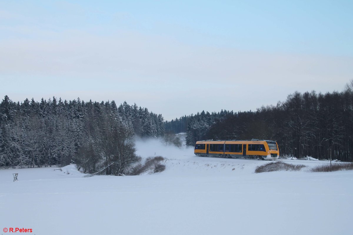 1648 706 als OPB 79721 Marktredwitz - Regensburg bei Oberteich. 17.01.17