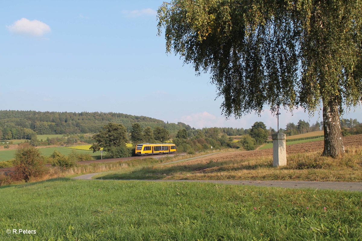 1648 707 als OPB 79732 Regensburg - Marktredwitz bei Lengenfeld. 24.09.16