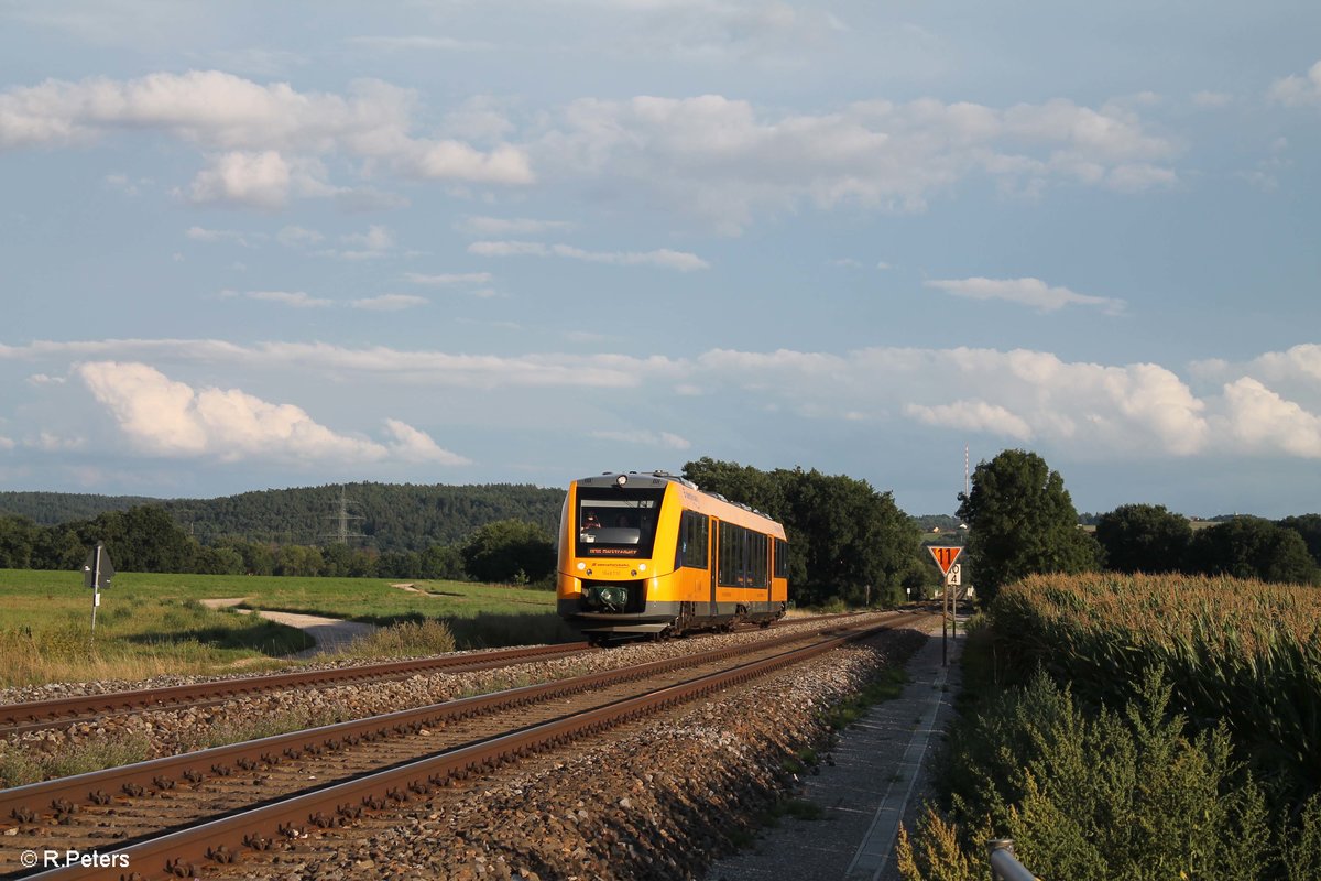 1648 710 als OPB79744 Regensburg - Marktredwitz bei Zeitlarn. 19.08.17