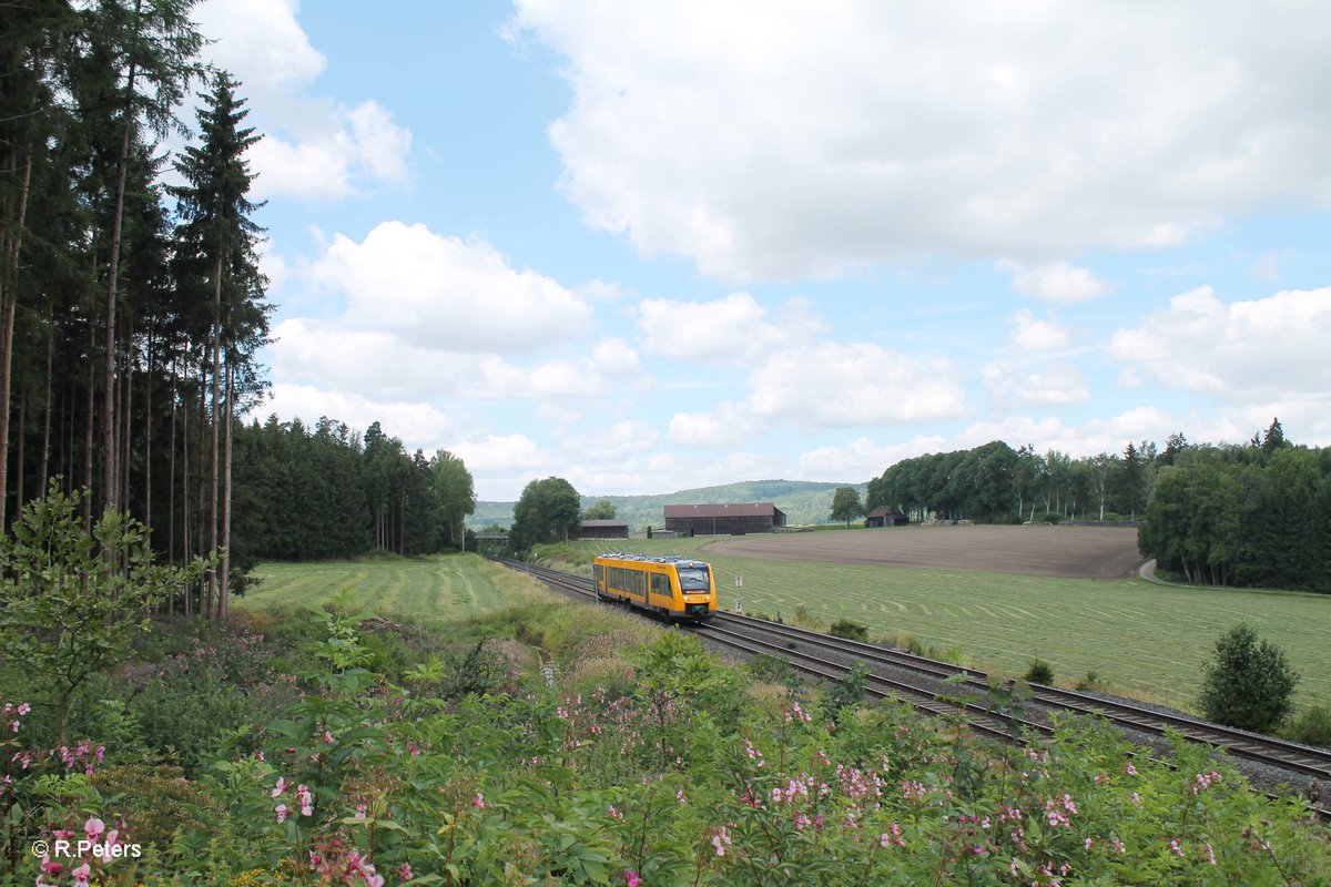 1648 711 als OPB 79727 Marktredwitz - Regensburg bei Pechbrunn. 07.08.16