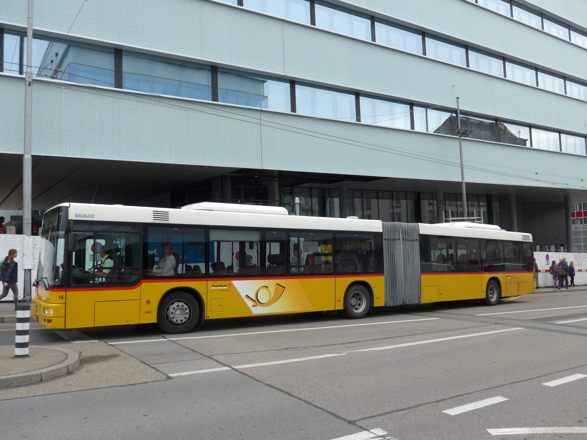 (164'843) - Steiner, Ortschwaben - Nr. 10/BE 48'735 - MAN am 15. September 2015 in Bern, Schanzenstrasse