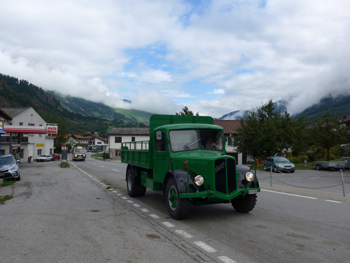 (165'266) - Wespe, Altsttten - SG 27'458 U - Berna am 19. September 2015 in Andeer, Tgavugl