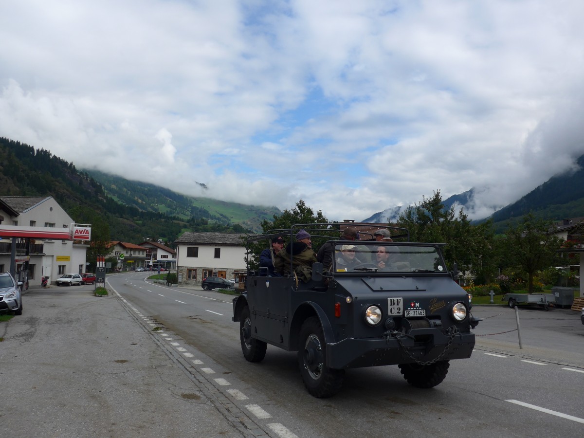 (165'315) - Saurer - 31'463 - am 19. September 2015 in Andeer, Tgavugl