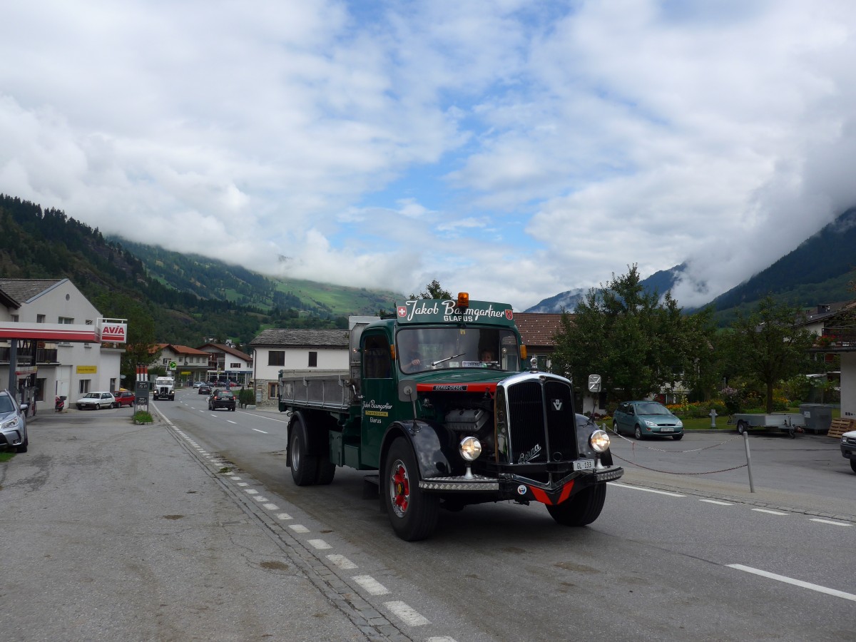 (165'316) - Baumgartner, Glarus - GL 133 - Berna am 24. September 2015 in Andeer, Tgavugl