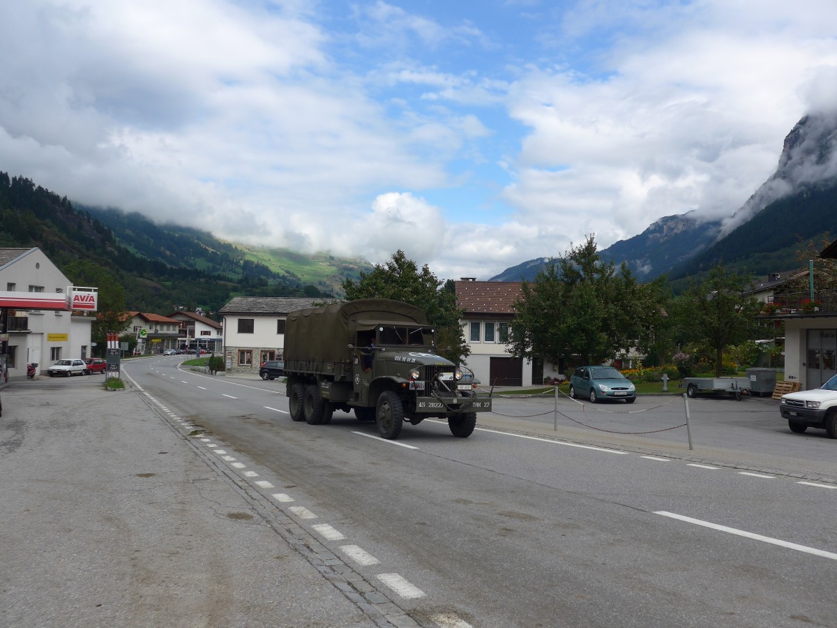 (165'365) - US-Army - SZ 412 - ??? am 19. September 2015 in Andeer, Tgavugl