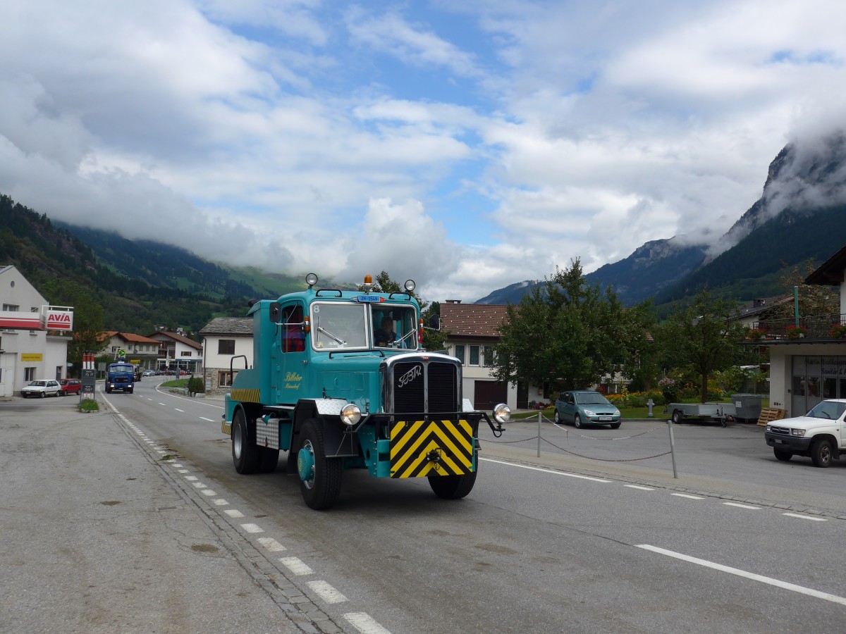 (165'374) - Billeter, Mnnedorf - Nr. 8/ZH 1549 - FBW am 19. September 2015 in Andeer, Tgavugl
