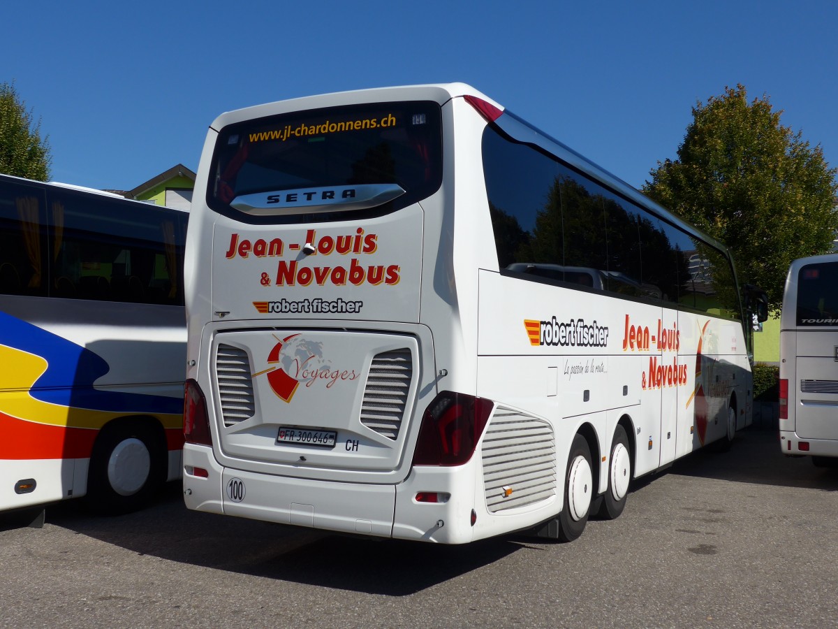 (165'481) - Aus der Schweiz: Chardonnens, Ftigny - FR 300'646 - Setra am 21. September 2015 in Rust, Europapark