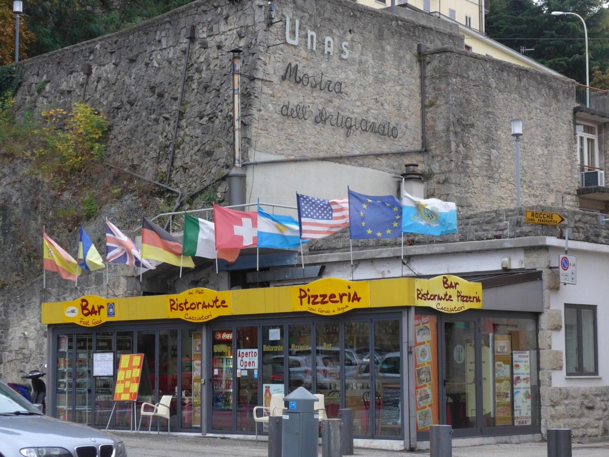 (165'640) - Bar Ristorante Pizzeria Cacciatori am 24. September 2015 in San Marino