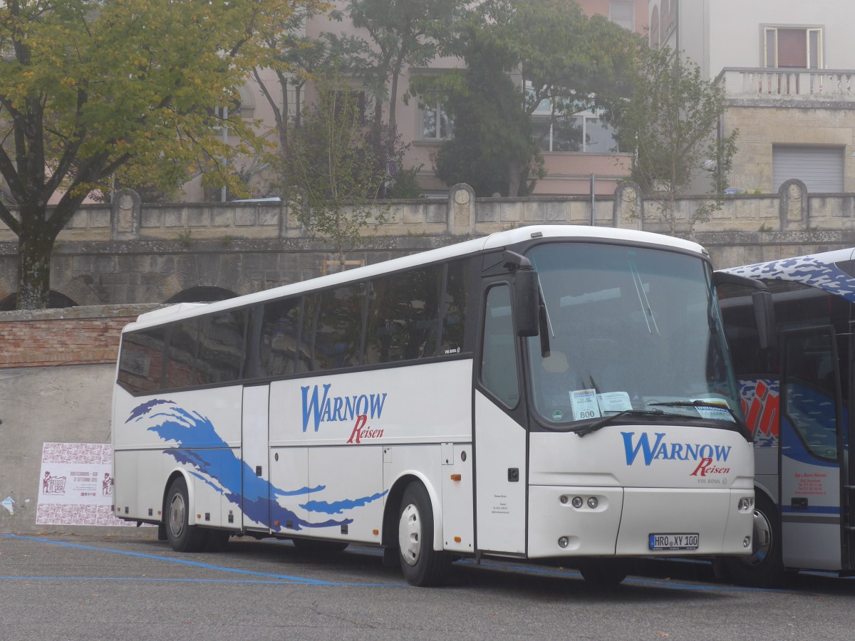 (165'664) - Aus Deutschland: Warnow, Rostock - HRO-XY 100 - Bova am 24. September 2015 in San Marino