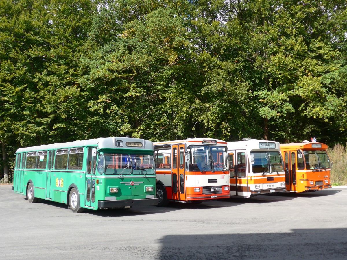 (165'959) - BVB Basel (RWB) - Nr. 75 - FBW/FHS am 4. Oktober 2015 in Burgdorf, kihof Ziegelgut