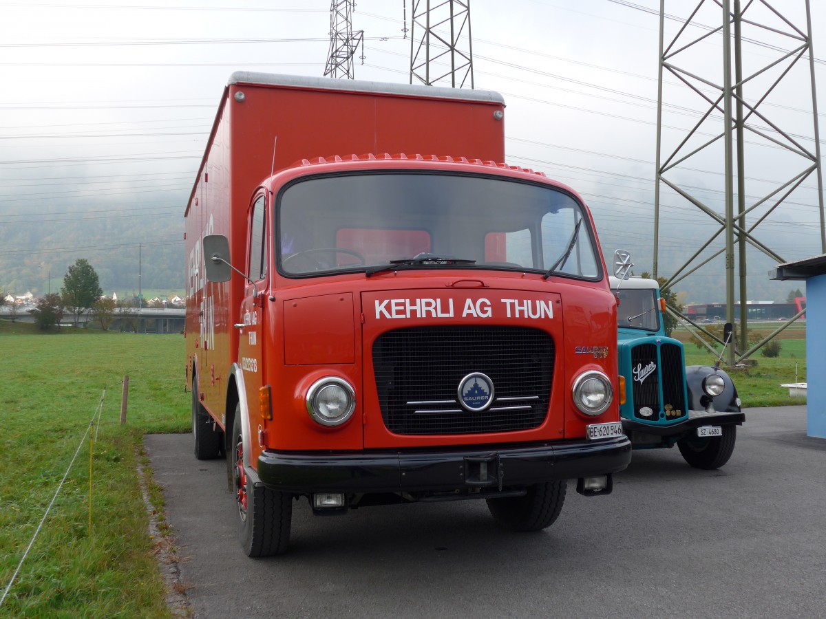(166'079) - Kehrli, Thun - Nr. 15/BE 620'546 - Saurer am 10. Oktober 2015 in Schnis, Bicoareal