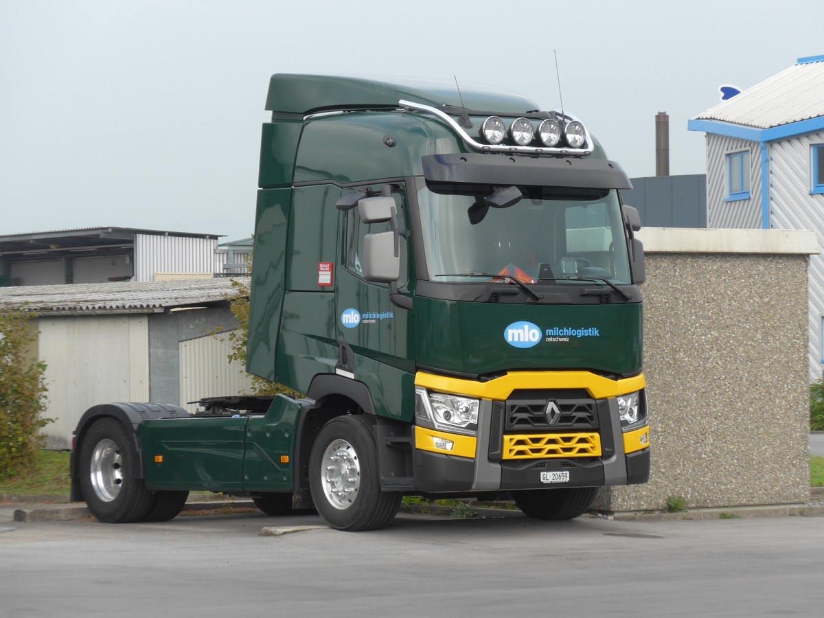 (166'122) - mlo Ostschweiz - GL 20'659 - Renault am 10. Oktober 2015 in Schnis