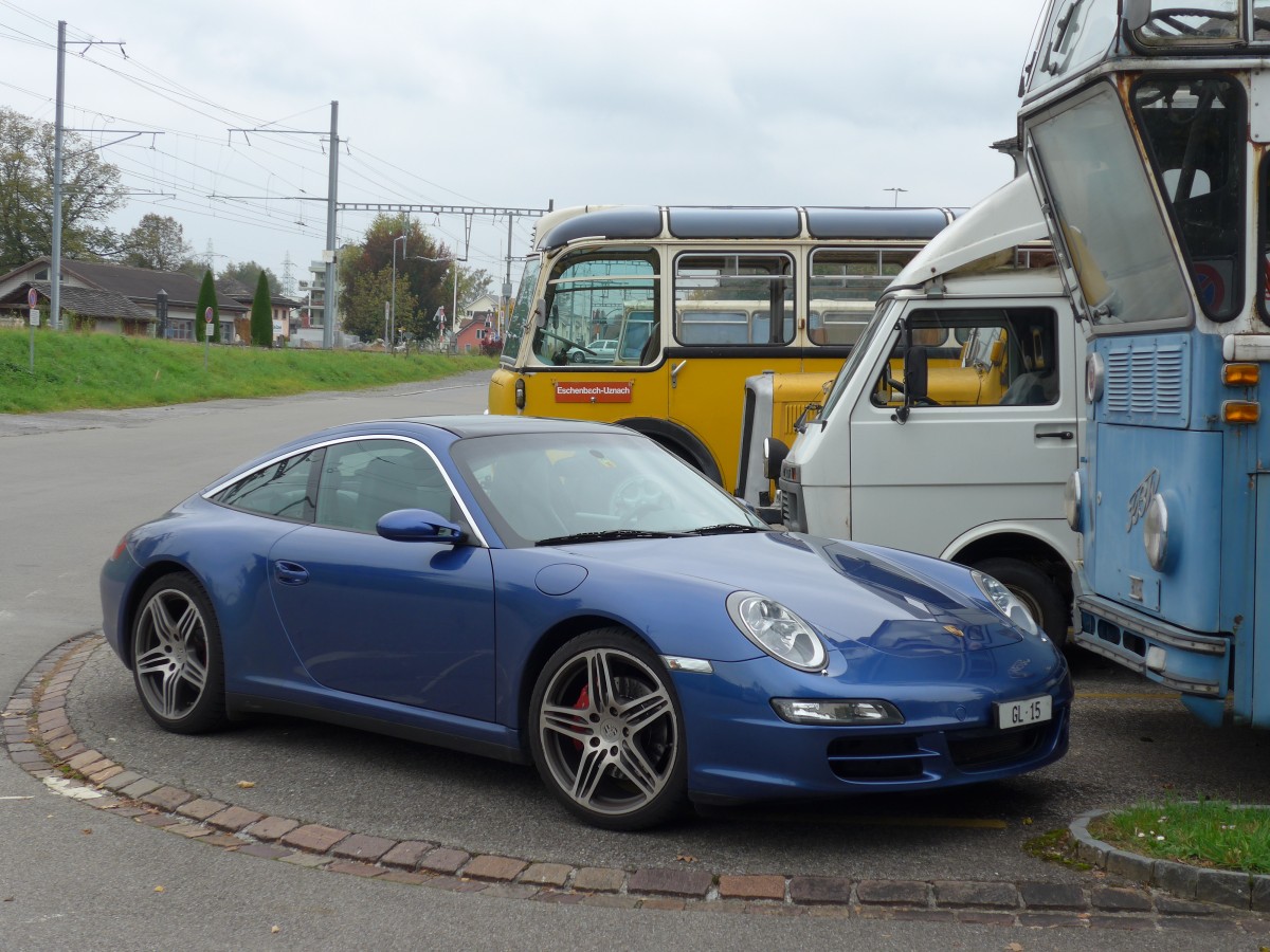 (166'174) - Porsche - GL 15 - am 10. Oktober 2015 in Uznach, Garage Oldie-Tours Zrisee