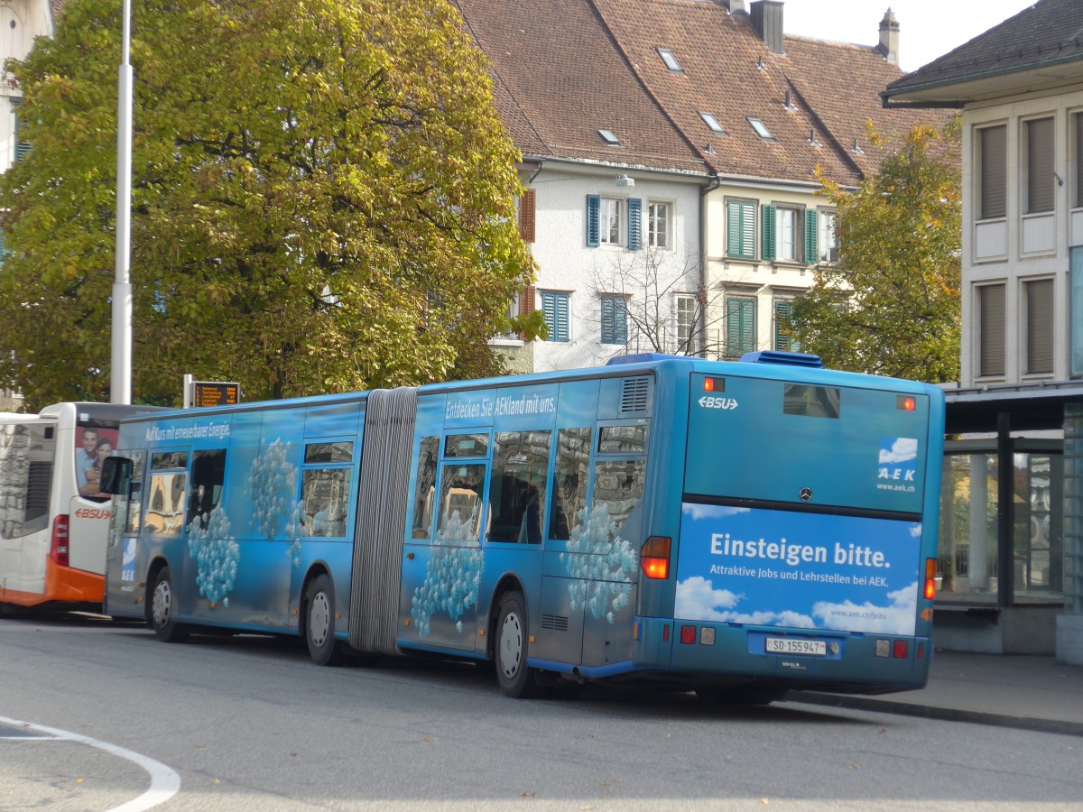 (166'458) - BSU Solothurn - Nr. 47/SO 155'947 - Mercedes am 24. Oktober 2015 in Solothurn, Amthausplatz