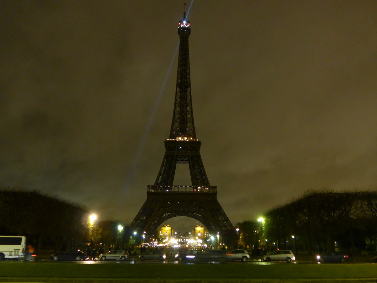 (167'270) - Der Eiffelturm am 17. November 2015 in Paris