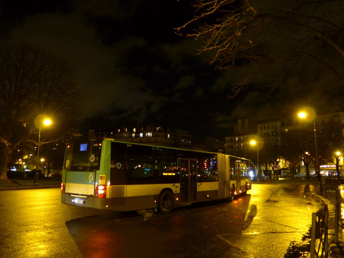 (167'324) - RATP Paris - Nr. 4741/BN 204 DK - MAN am 17. November 2015 in Paris, Nation