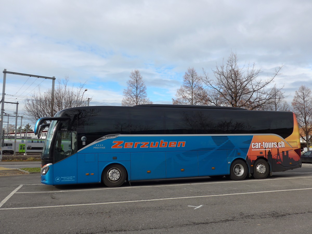 (167'590) - Zerzuben, Visp-Eyholz - Nr. 4/VS 44'590 - Setra am 1. Dezember 2015 in Thun, Seestrasse