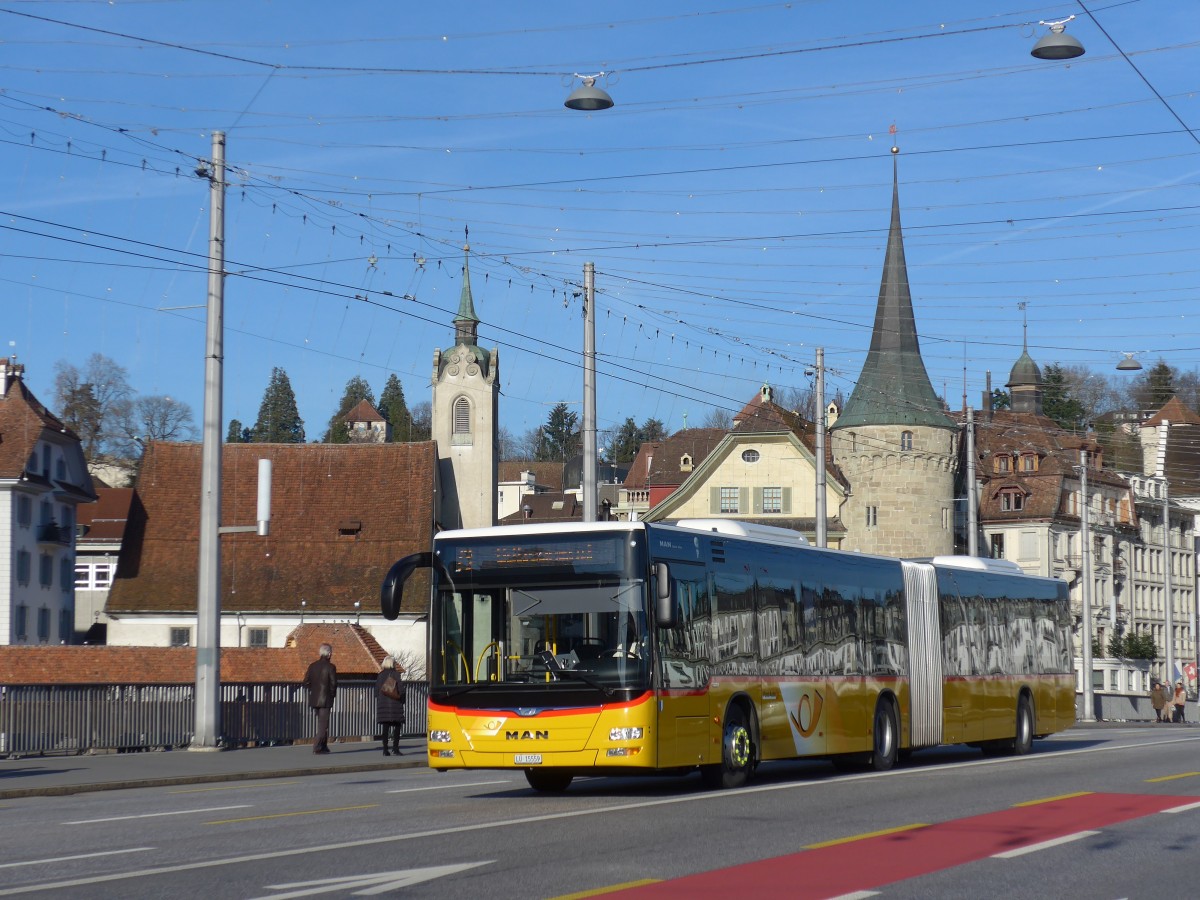 (167'935) - Bucheli, Kriens - Nr. 26/LU 15'559 - MAN am 25. Dezember 2015 in Luzern, Bahnhofbrcke