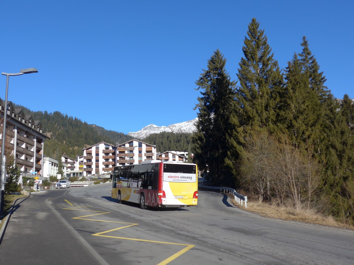 (167'964) - Stuppan, Flims - GR 161'644 - MAN/Gppel am 26. Dezember 2015 in Laax, Bergbahnen