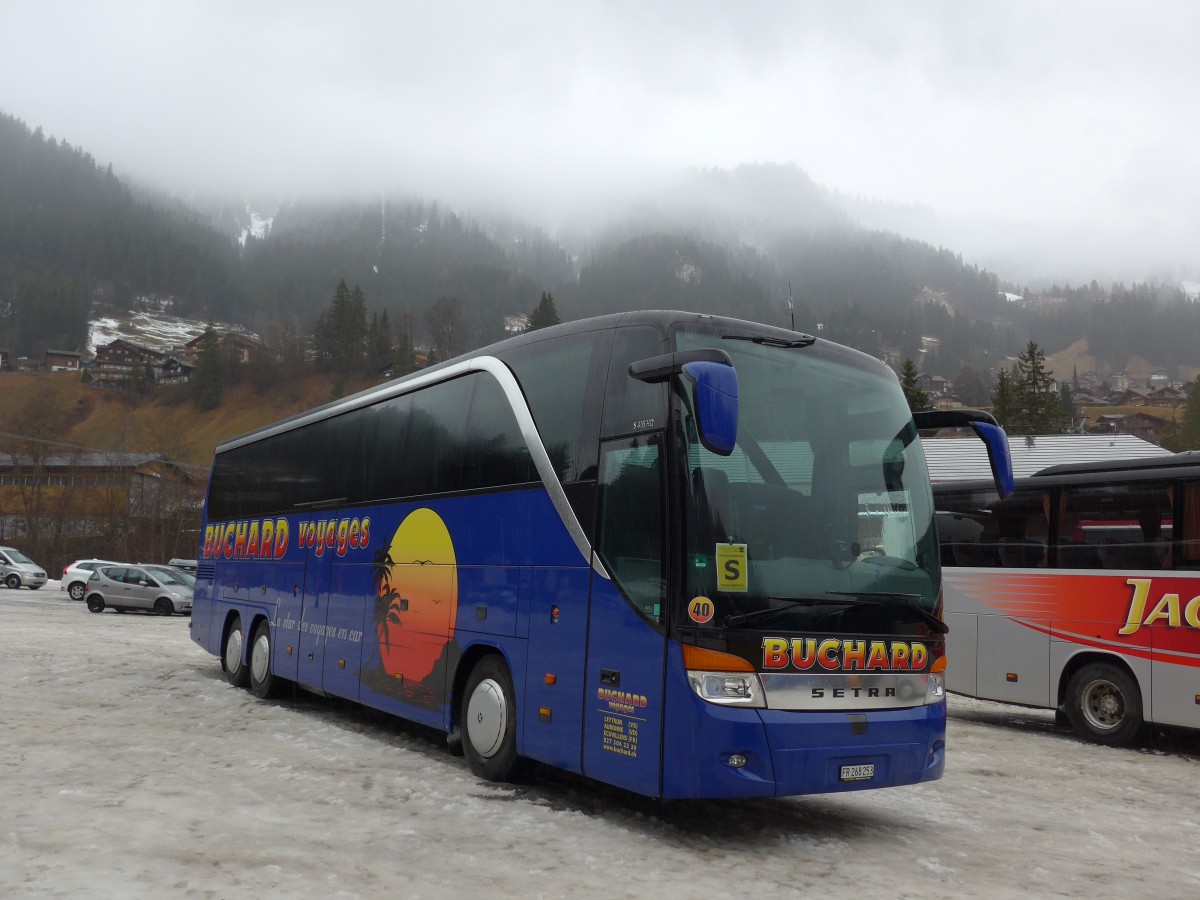 (168'376) - Buchard, Leytron - Nr. 40/FR 268'253 - Setra am 9. Januar 2016 in Adelboden, ASB