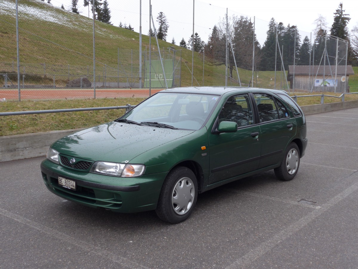 (168'703) - Nissan - BE 80'244 - am 9. Februar 2016 in Heiligenschwendi, Post