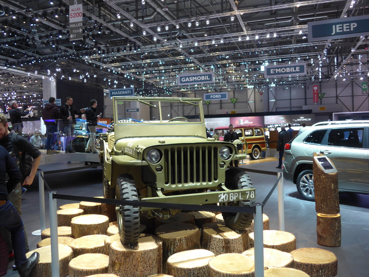 (169'158) - Willys - 20 BPL 78 - am 7. Mrz 2016 im Autosalon Genf