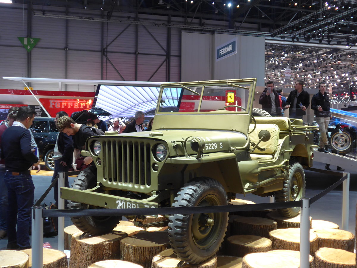 (169'159) - Willys - 20 BPL 78 - am 7. Mrz 2016 im Autosalon Genf