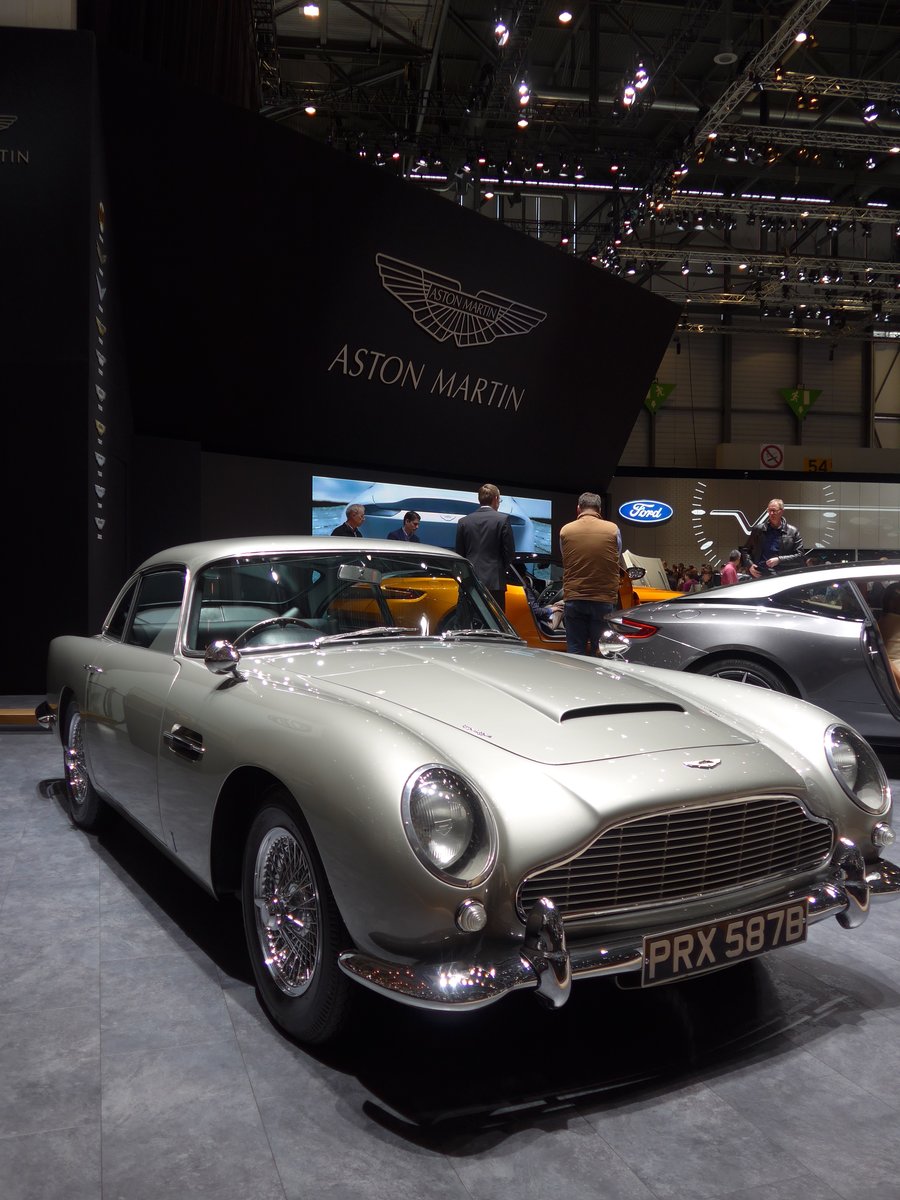 (169'163) - Aston Martin - PRX 587 B - am 7. Mrz 2016 im Autosalon Genf