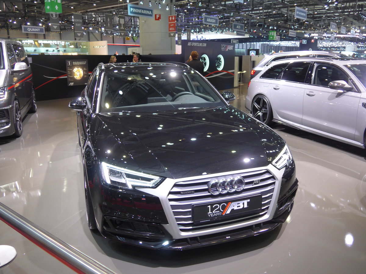 (169'193) - Audi  Abt  am 7. Mrz 2016 im Autosalon Genf