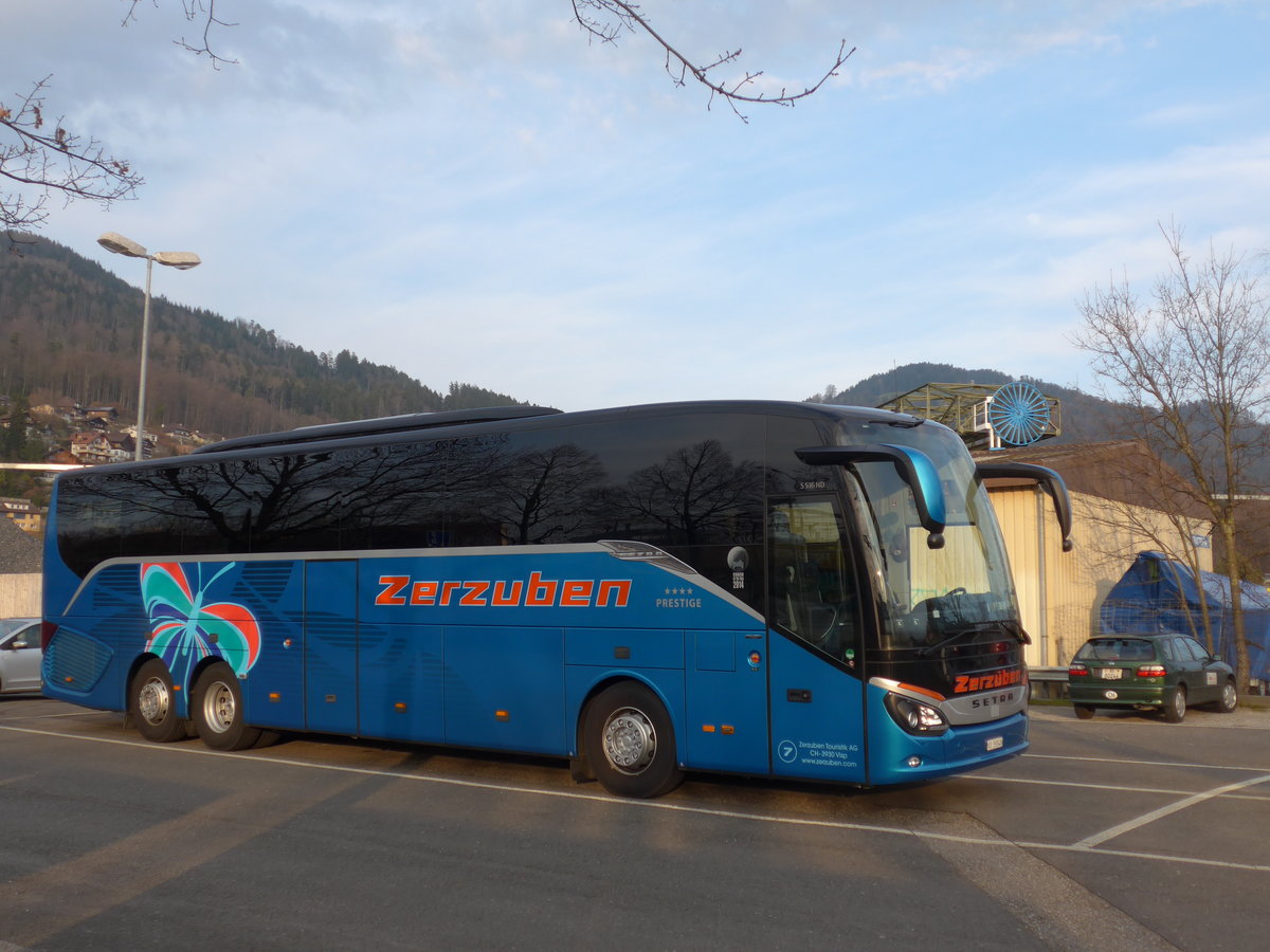 (169'345) - Zerzuben, Visp-Eyholz - Nr. 7/VS 59'848 - Setra am 20. Mrz 2016 in Thun, Seestrasse