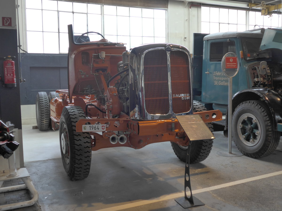 (169'704) - Im Saurer-Museum: Saurer - Jahrgang 1964 - am 2. April 2016