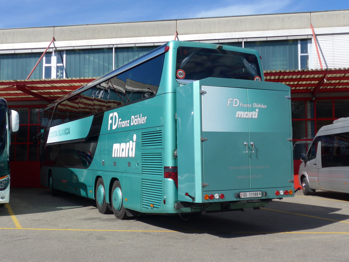 (170'052) - Dhler, Niederuzwil - SG 31'988 - Setra am 14. April 2016 in Kloten, EvoBus