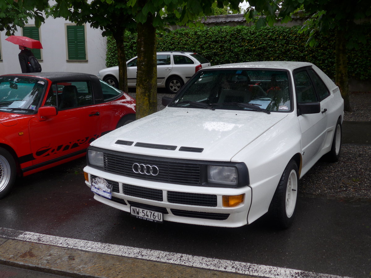 (170'642) - Audi - NW 5476 U - am 14. Mai 2016 in Sarnen, OiO