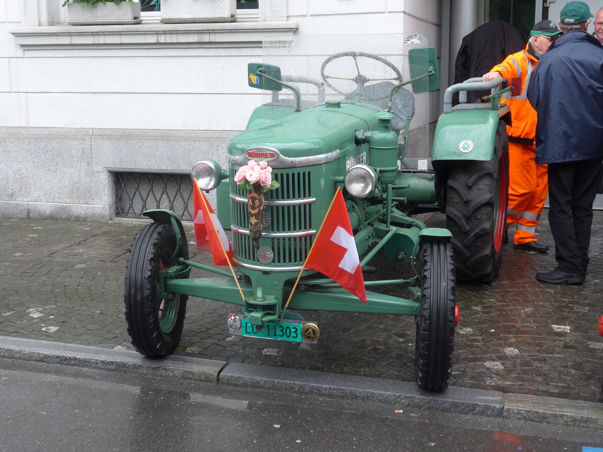 (170'697) - Bhrer - LU 11'303 - am 14. Mai 2016 in Sarnen, OiO