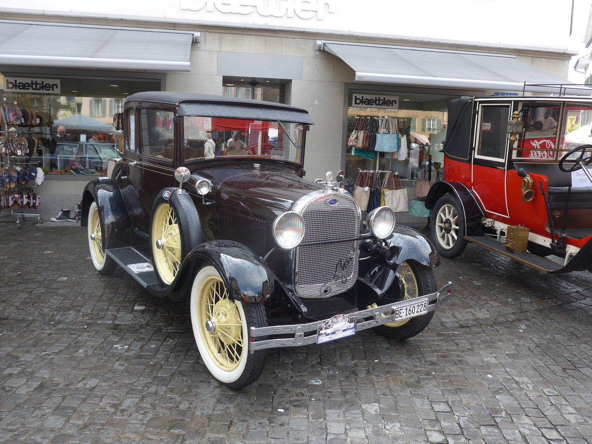 (170'774) - Ford - BE 160'228 - am 14. Mai 2016 in Sarnen, OiO